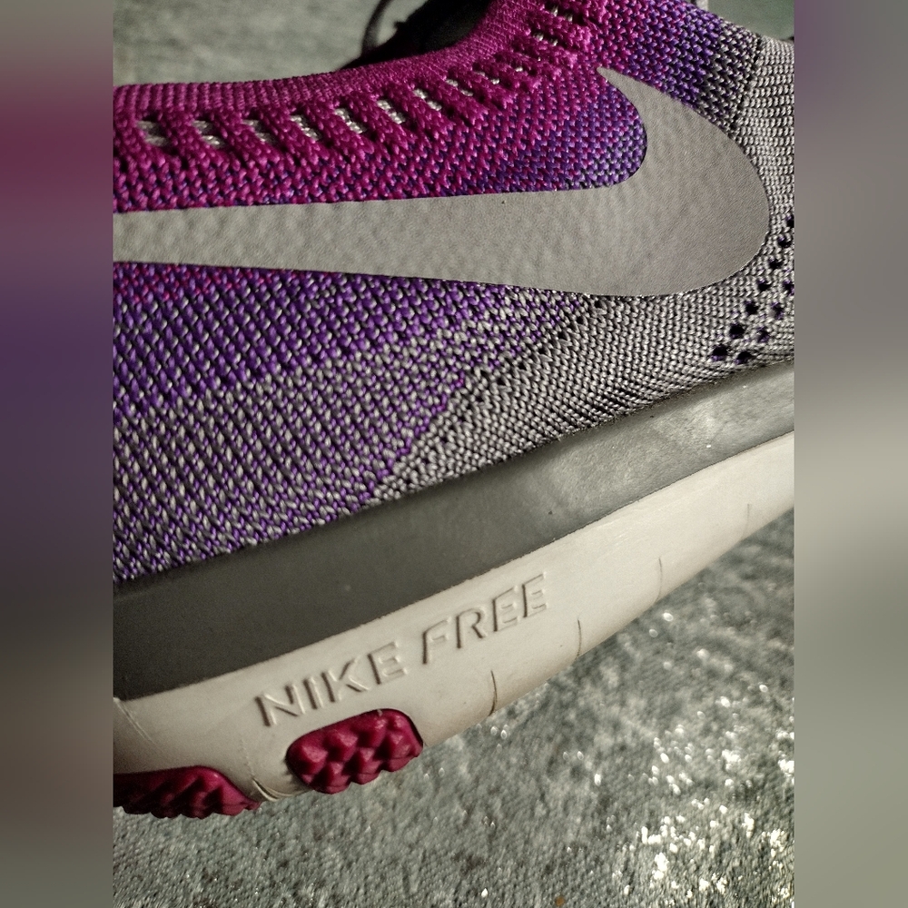 NikeFree TR Focus FlyKnit Lace Up Running Sneakers - Picture 9 of 13